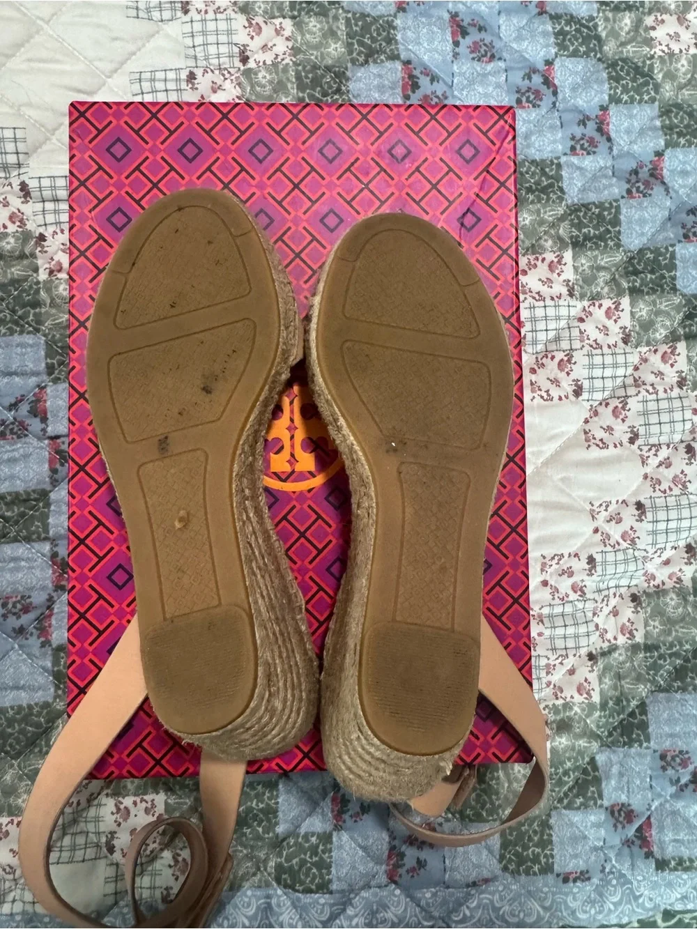 Tory Burch leather upper